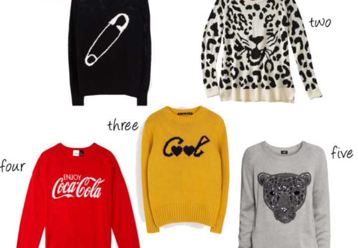 5 Graphic Sweaters under $50