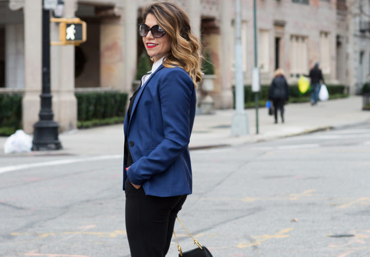 What to Wear to Work | Layers + Textures