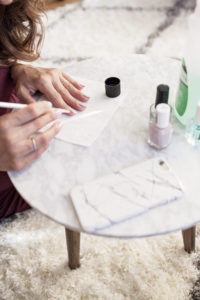 The Perfect Manicure At Home Manicure How to paint your own nails nail tutorial corporate catwalk new york fashion blogger nyc beauty blogger essie nail polish