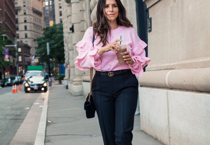How to look professional in pink at work